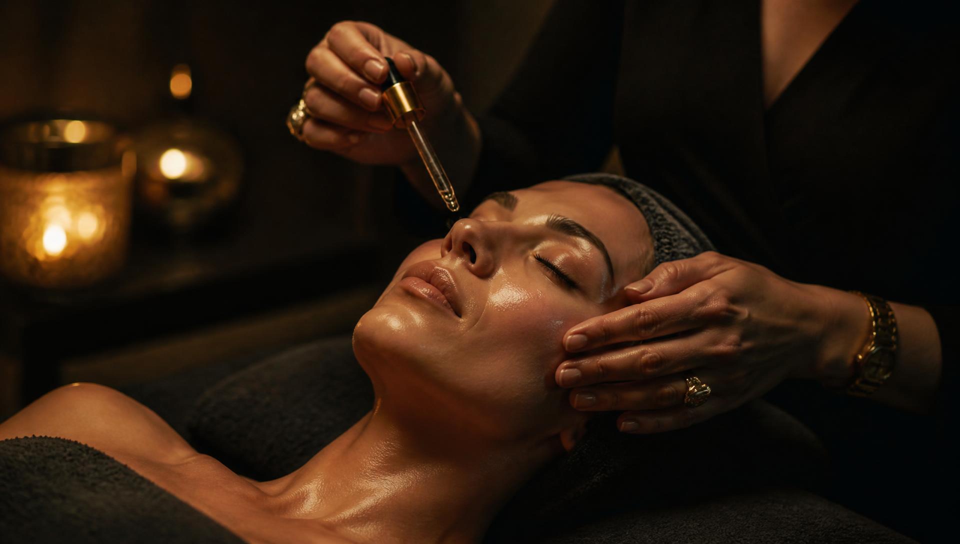 Tratamiento facial en Arisa Skin Studio con iluminación cálida